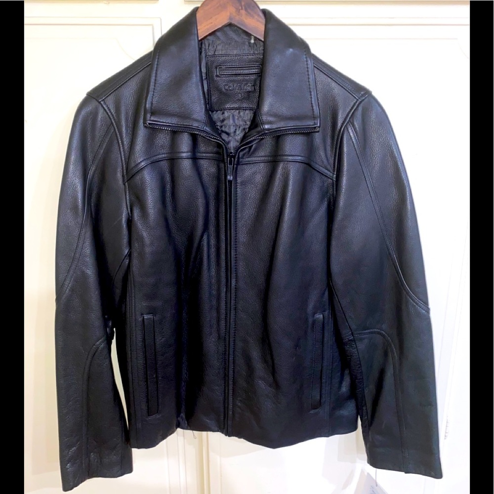 Calvin Klein Genuine Leather Jacket